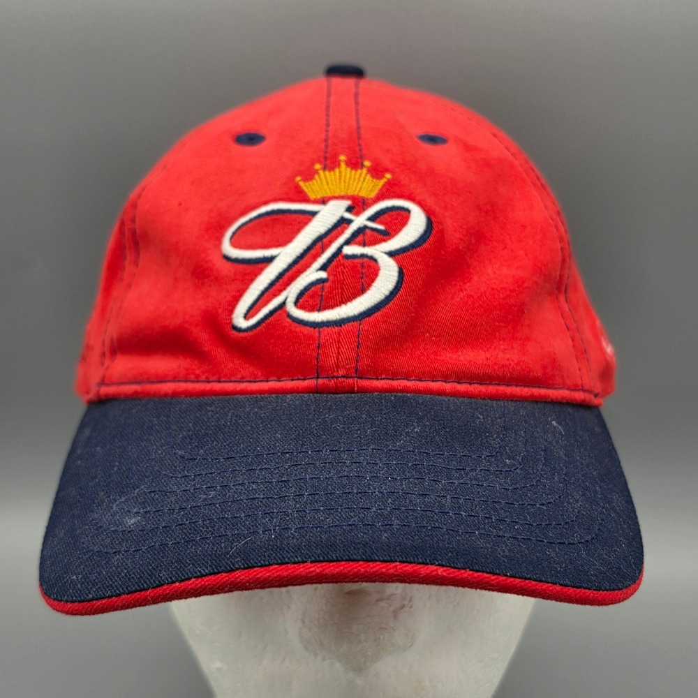 Chase Authentics Hat Mens OSFM Red Budweiser Dale Earnhardt Jr 8 NASCAR Racing